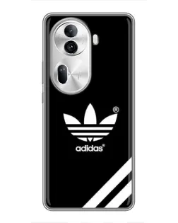 Чехол для OPPO Reno 11 Pro 5G с картинкой «Adidas с диагональными полосами»