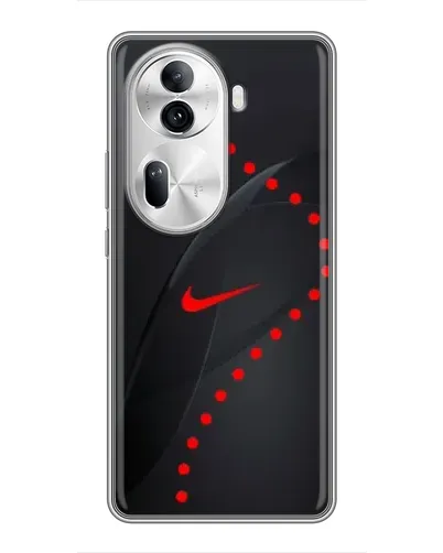 Чехол для OPPO Reno 11 Pro 5G с картинкой «Абстрактный дизайн Nike»