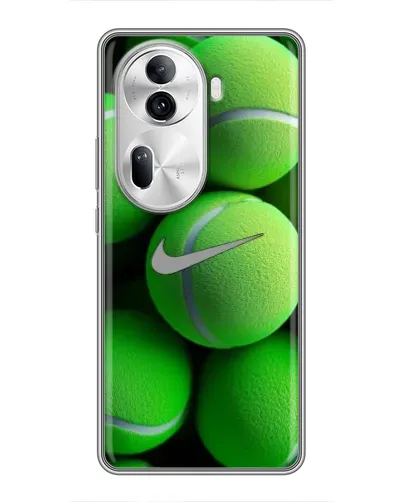 Чехол для OPPO Reno 11 Pro 5G с картинкой «Теннисные мячи Найк»