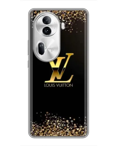 Чехол для OPPO Reno 11 Pro 5G с картинкой «LV — золотые искры» Чехол для OPPO Reno 11 Pro 5G с картинкой «LV — золотые искры»
