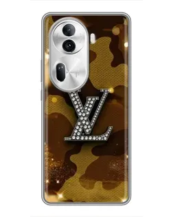 Чехол для OPPO Reno 11 Pro 5G с картинкой «Камуфляжный Louis Vuitton»