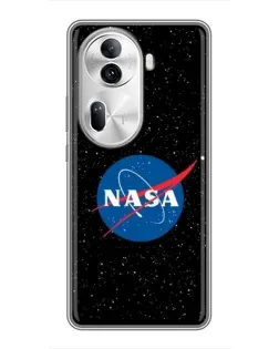 Чехол для OPPO Reno 11 Pro 5G с картинкой «NASA — звездное небо»