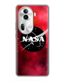 Чехол для OPPO Reno 11 Pro 5G с картинкой «NASA — красная туманность» Чехол для OPPO Reno 11 Pro 5G с картинкой «NASA — красная туманность»