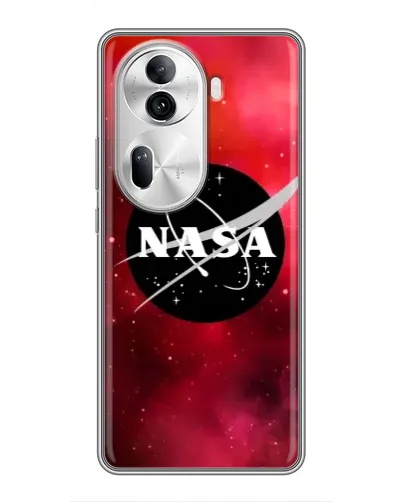 Чехол для OPPO Reno 11 Pro 5G с картинкой «NASA — красная туманность»
