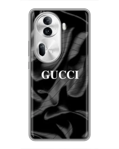 Чехол для OPPO Reno 11 Pro 5G с картинкой «Gucci — шелковые волны» Чехол для OPPO Reno 11 Pro 5G с картинкой «Gucci — шелковые волны»
