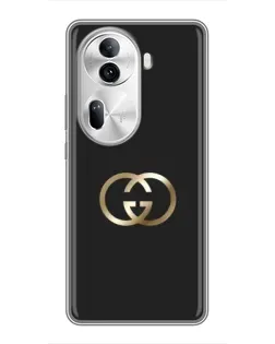 Чехол для OPPO Reno 11 Pro 5G с картинкой «Минимализм Gucci»