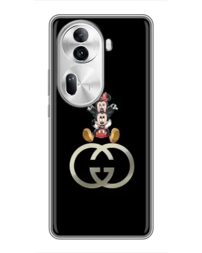 Чехол для OPPO Reno 11 Pro 5G с картинкой «Минни Маус на лого» Чехол для OPPO Reno 11 Pro 5G с картинкой «Минни Маус на лого»