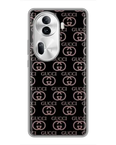 Чехол для OPPO Reno 11 Pro 5G с картинкой «Классическая монограмма Gucci» Чехол для OPPO Reno 11 Pro 5G с картинкой «Классическая монограмма Gucci»