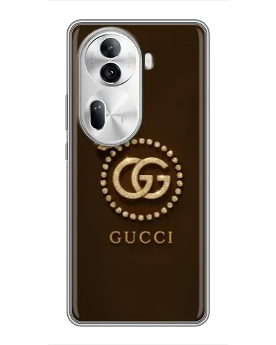 Чехол для OPPO Reno 11 Pro 5G с картинкой «Gucci — золотая бабочка» Чехол для OPPO Reno 11 Pro 5G с картинкой «Gucci — золотая бабочка»