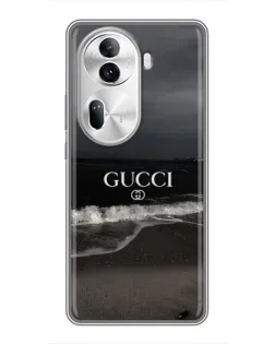 Чехол для OPPO Reno 11 Pro 5G с картинкой «Gucci — морской прибой»