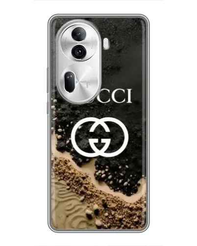 Чехол для OPPO Reno 11 Pro 5G с картинкой «Gucci — песчаные дюны» Чехол для OPPO Reno 11 Pro 5G с картинкой «Gucci — песчаные дюны»