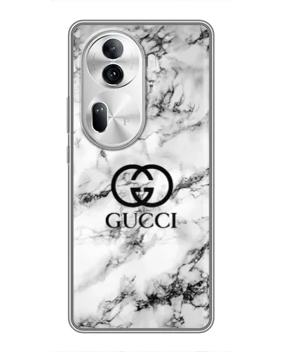 Чехол для OPPO Reno 11 Pro 5G с картинкой «Gucci — мраморный шик» Чехол для OPPO Reno 11 Pro 5G с картинкой «Gucci — мраморный шик»