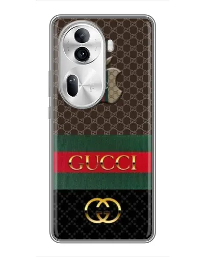 Чехол для OPPO Reno 11 Pro 5G с картинкой «Gucci — брендированный десерт» Чехол для OPPO Reno 11 Pro 5G с картинкой «Gucci — брендированный десерт»