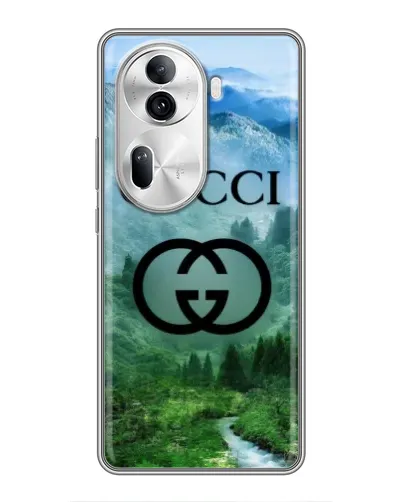Чехол для OPPO Reno 11 Pro 5G с картинкой «Gucci — горный пейзаж» Чехол для OPPO Reno 11 Pro 5G с картинкой «Gucci — горный пейзаж»