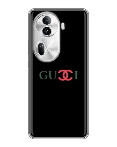 Чехол для OPPO Reno 11 Pro 5G с картинкой «Gucci — красный градиент» Чехол для OPPO Reno 11 Pro 5G с картинкой «Gucci — красный градиент»