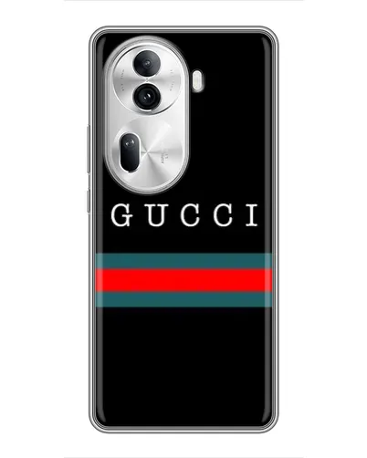 Чехол для OPPO Reno 11 Pro 5G с картинкой «Gucci — красный пояс» Чехол для OPPO Reno 11 Pro 5G с картинкой «Gucci — красный пояс»