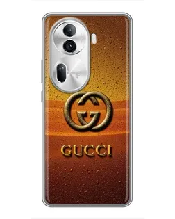 Чехол для OPPO Reno 11 Pro 5G с картинкой «Gucci — солнечный градиент»