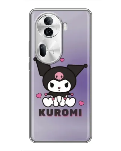 Чехол для OPPO Reno 11 Pro 5G с картинкой «Kuromi — фиолетовый арт» Чехол для OPPO Reno 11 Pro 5G с картинкой «Kuromi — фиолетовый арт»