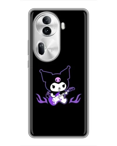 Чехол для OPPO Reno 11 Pro 5G с картинкой «Электрическая Kuromi» Чехол для OPPO Reno 11 Pro 5G с картинкой «Электрическая Kuromi»