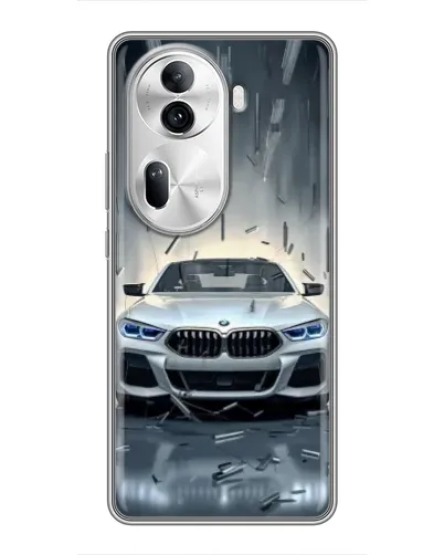 Чехол для OPPO Reno 11 Pro 5G с картинкой «BMW в свете фар»