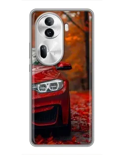 Чехол для OPPO Reno 11 Pro 5G с картинкой «Осенняя BMW M4»