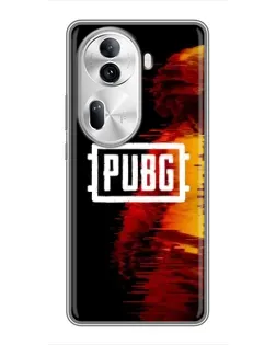 Чехол для OPPO Reno 11 Pro 5G с картинкой «Яркий логотип PUBG» Чехол для OPPO Reno 11 Pro 5G с картинкой «Яркий логотип PUBG»