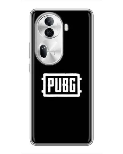 Чехол для OPPO Reno 11 Pro 5G с картинкой «Лого BMW — металлический блеск»