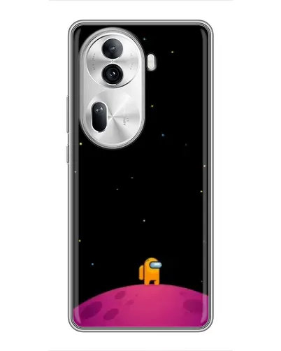Чехол для OPPO Reno 11 Pro 5G с картинкой «Одинокий герой на планете» Чехол для OPPO Reno 11 Pro 5G с картинкой «Одинокий герой на планете»