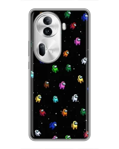 Чехол для OPPO Reno 11 Pro 5G с картинкой «Экипаж Among Us» Чехол для OPPO Reno 11 Pro 5G с картинкой «Экипаж Among Us»
