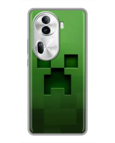Чехол для OPPO Reno 11 Pro 5G с картинкой «Крипер микро-дизайн» Чехол для OPPO Reno 11 Pro 5G с картинкой «Крипер микро-дизайн»