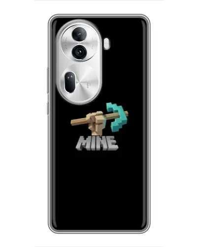 Чехол для OPPO Reno 11 Pro 5G с картинкой «Алмазная кирка» Чехол для OPPO Reno 11 Pro 5G с картинкой «Алмазная кирка»
