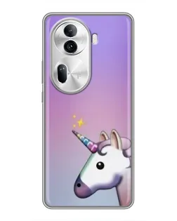 Чехол для OPPO Reno 11 Pro 5G с картинкой «Единорог градиент» Чехол для OPPO Reno 11 Pro 5G с картинкой «Единорог градиент»