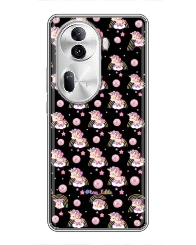 Чехол для OPPO Reno 11 Pro 5G с картинкой «Magic Unicorn паттерн»