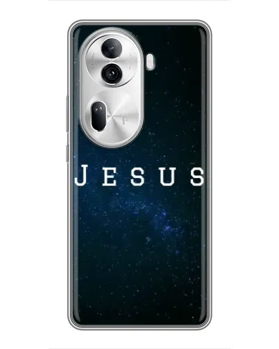 Чехол для OPPO Reno 11 Pro 5G с картинкой «Звездное небо Jesus»