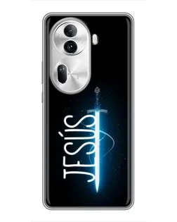 Чехол для OPPO Reno 11 Pro 5G с картинкой «Меч Духа Jesus»