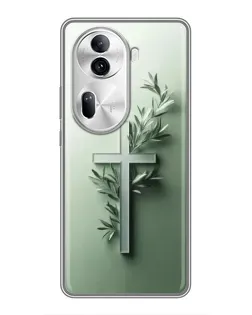 Чехол для OPPO Reno 11 Pro 5G с картинкой «Оливковая ветвь»