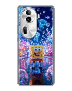 Чехол для OPPO Reno 11 Pro 5G с картинкой «Неоновый океан»