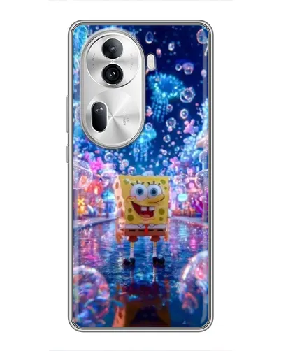 Чехол для OPPO Reno 11 Pro 5G с картинкой «Неоновый океан»