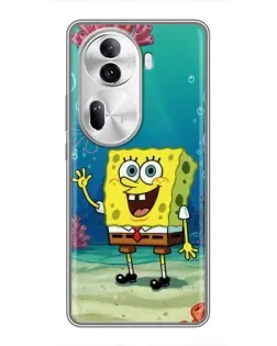 Чехол для OPPO Reno 11 Pro 5G с картинкой «Подводный привет»