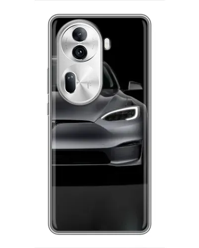 Чехол для OPPO Reno 11 Pro 5G с картинкой «Tesla Model S Look» Чехол для OPPO Reno 11 Pro 5G с картинкой «Tesla Model S Look»
