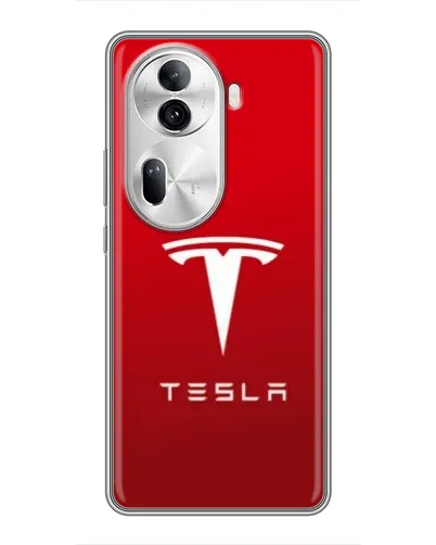 Чехол для OPPO Reno 11 Pro 5G с картинкой «Tesla Red Classic» Чехол для OPPO Reno 11 Pro 5G с картинкой «Tesla Red Classic»