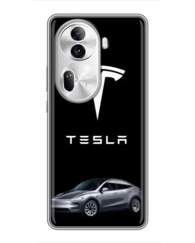 Чехол для OPPO Reno 11 Pro 5G с картинкой «Tesla Model Y» Чехол для OPPO Reno 11 Pro 5G с картинкой «Tesla Model Y»