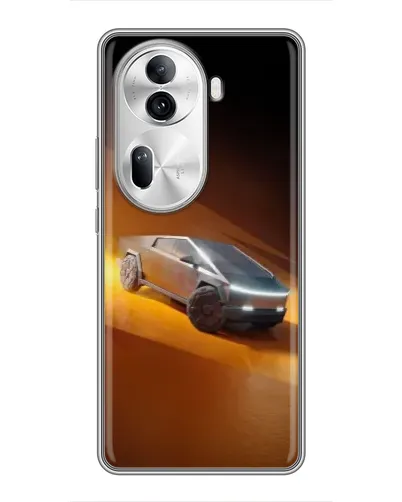 Чехол для OPPO Reno 11 Pro 5G с картинкой «Cybertruck в пустыне» Чехол для OPPO Reno 11 Pro 5G с картинкой «Cybertruck в пустыне»