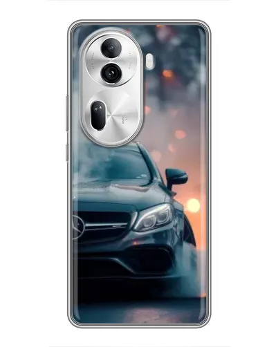 Чехол для OPPO Reno 11 Pro 5G с картинкой «Mercedes — ночной город» Чехол для OPPO Reno 11 Pro 5G с картинкой «Mercedes — ночной город»
