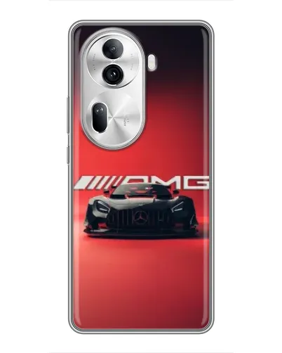 Чехол для OPPO Reno 11 Pro 5G с картинкой «Mercedes AMG — красная линия» Чехол для OPPO Reno 11 Pro 5G с картинкой «Mercedes AMG — красная линия»