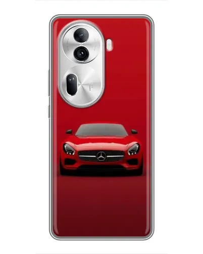 Чехол для OPPO Reno 11 Pro 5G с картинкой «Красный Mercedes AMG» Чехол для OPPO Reno 11 Pro 5G с картинкой «Красный Mercedes AMG»
