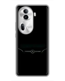 Чехол для OPPO Reno 11 Pro 5G с картинкой «Mercedes Stealth Look»