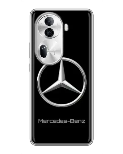 Чехол для OPPO Reno 11 Pro 5G с картинкой «Mercedes Silver Logo» Чехол для OPPO Reno 11 Pro 5G с картинкой «Mercedes Silver Logo»