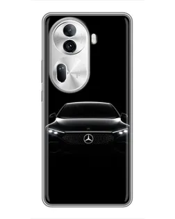 Чехол для OPPO Reno 11 Pro 5G с картинкой «Mercedes Vision — концепт»