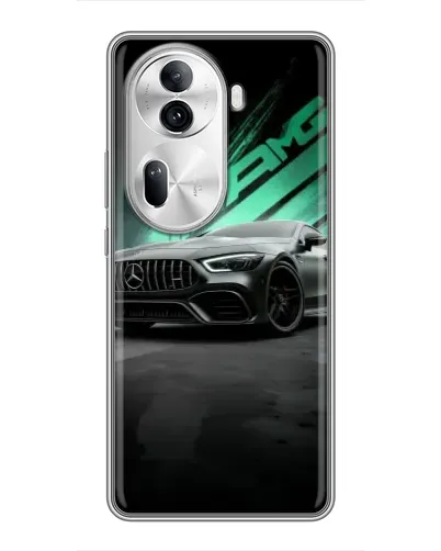 Чехол для OPPO Reno 11 Pro 5G с картинкой «Темный Mercedes AMG» Чехол для OPPO Reno 11 Pro 5G с картинкой «Темный Mercedes AMG»